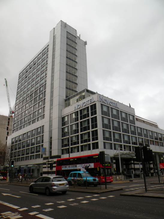  Novotel proche de la gare Saint-Pancras